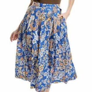 J. McLaughlin Bronte Neo Flowerton Womens Skirt. NWT